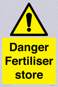 Danger Fertiliser store